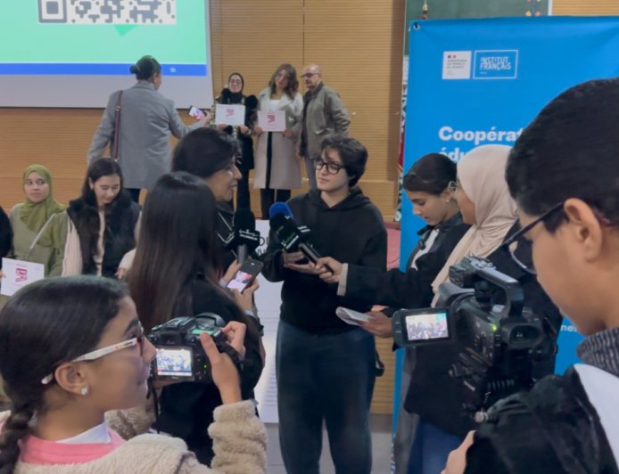 Quand la langue française devient une fête : regard des élèves journalistes sur une journée exceptionnelle à Fès