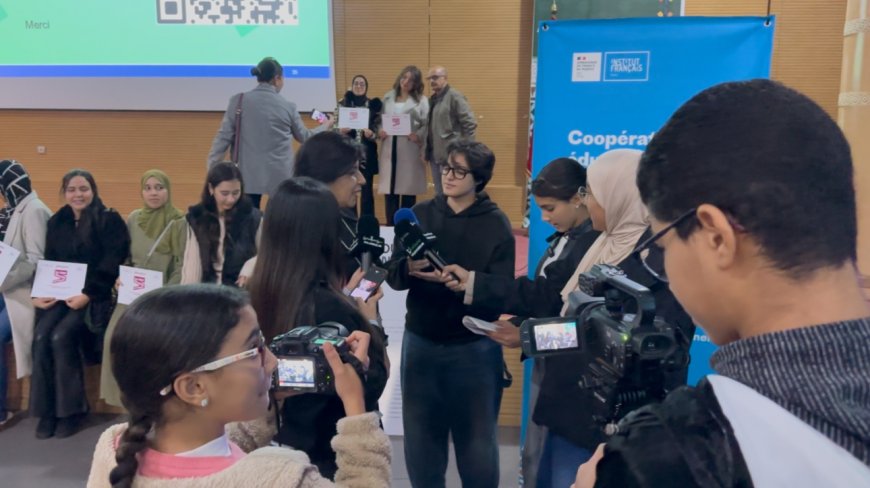 Quand la langue française devient une fête : regard des élèves journalistes sur une journée exceptionnelle à Fès