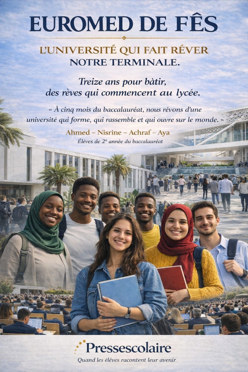Euromed de Fès, l’université qui fait rêver notre terminale