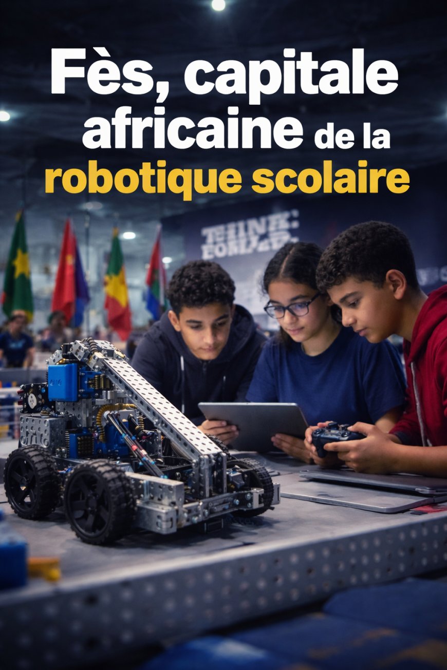 Fès, capitale africaine de la robotique scolaire